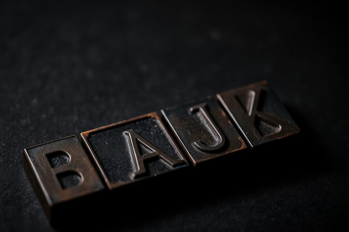 Une marque tient d'abord par sa typographie